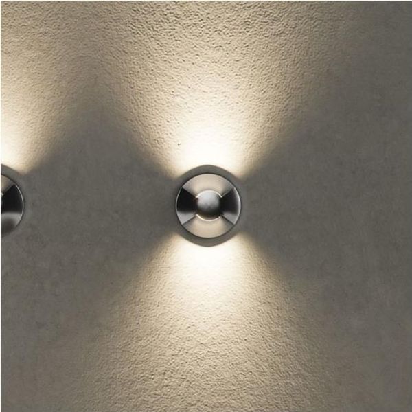 Beneito & Faure - Segnapasso Led Da Esterno Dis 2W 3000K - Faretto Da Incasso A Luce Calda IP67 Da Parete O Pavimento-image