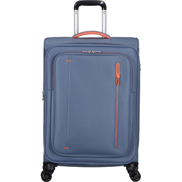 American Tourister Carrello Cloudrider Spinner Exp. Tsa Stone Blue Grigio Cadetto-image
