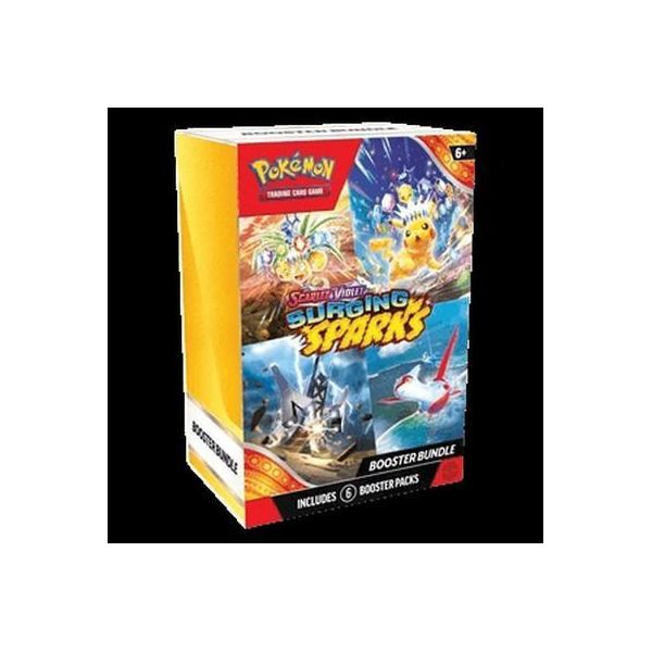 Tcg Scarlet & Violet Booster Bundle Di Scintille Impennate 191-85991 Ovp Danneggiato-image
