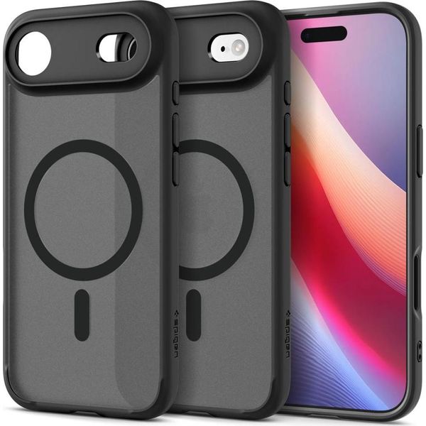 Custodia Spigen Ultra Hybrid Mag Compatibile Con Magsafe Per Iphone 17 Air Frost Nero-image