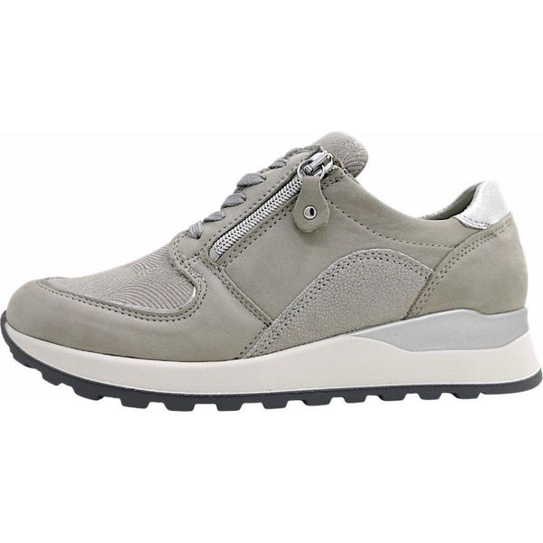 WaldläUfer Hiroko, Scarpa Sportiva Da Donna Con Lacci In Grigio, Misura 6-image
