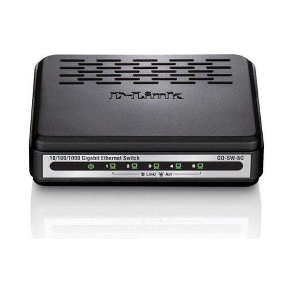 D-Link | Switch | GO-SW-5G/E | Non Gestito | Desktop | Numero Di Porte 10/100 Mbps (RJ-45) | Numero Di Porte 1 Gbps (RJ-45) 5 | Numero Di Porte Sfp | Numero Di Porte Poe | Numero Di Porte Poe+ | Alimentatore-image