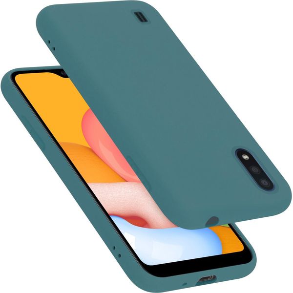Cadorabo Custodia Protettiva Per Samsung Galaxy A01 Custodia In Verde Telefono Cellulare Case Cover Tpu Etui-image