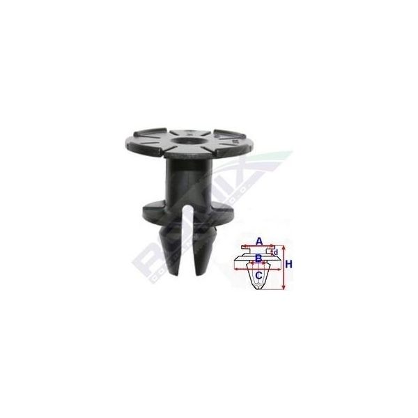 Romix Clip Trim / Modanatura Di Protezione C60410 Per Bmw 3 Touring (E91) 3 Berlina (E90)-image