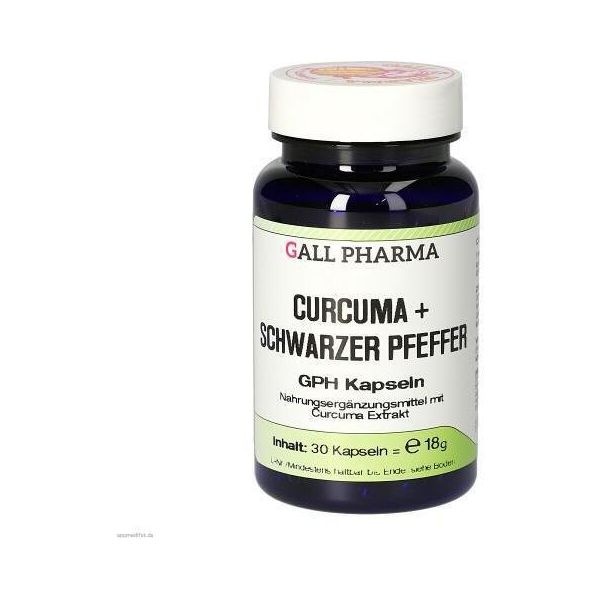 Curcuma+Pepe Nero Gph Capsule 30 Capsule-image