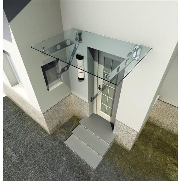 Glaswerk Westfalen - (S) Pensilina In Vetro Trasparente 160X90 Cm, Supporto Incl.-image