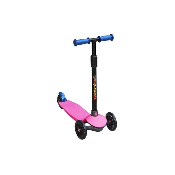 DEQUBE- Monopattino Per Bambini 3 Ruote Regolabili - Monopattino Con Ruote A Led E Freno Posteriore - Pieghevole, Per Bambini Da 2 A 7 Anni. Deqube-image