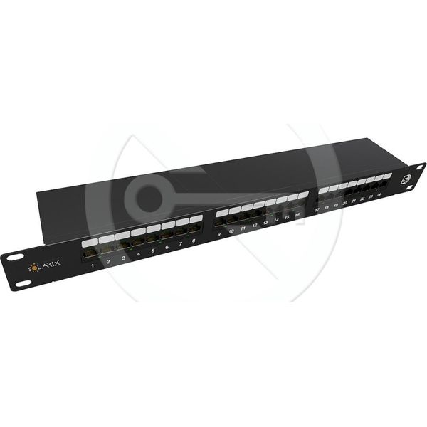 SX24-5E-STP-BK-N - Solarix 24 X RJ45 CAT5E Stp-image