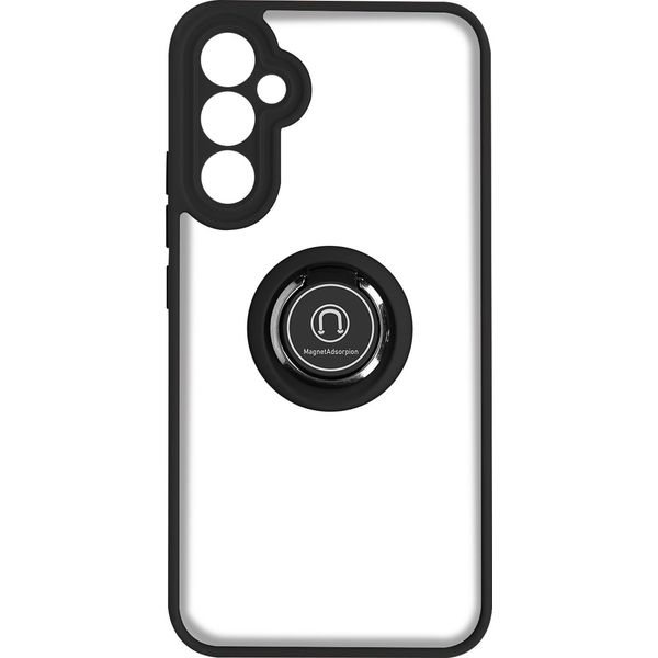 Avizar, Custodia Protettiva Galaxy A34 5G Antiurto Con Anello Magnetico Stabile, Nero-image