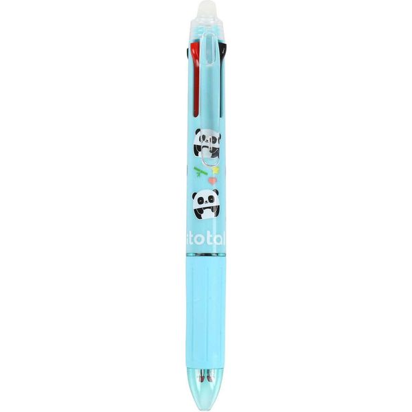Itotal 4In1 Penna Cancellabile Multicolore Panda-image