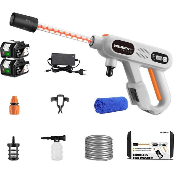 Idropulitrice Elettrica, 250 Bar Di Pressione Massima, 3500 W Di Potenza, 2 Batterie Spina Ue, Elettrica-image