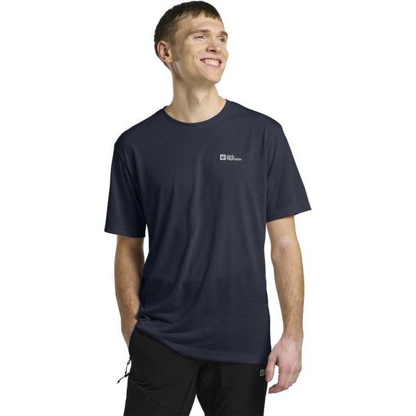 Jack Wolfskin Vonnan - Maglietta A Maniche Corte Blu 2XL Uomo Blu 2XL-image