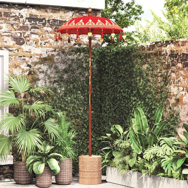 Stabli MöBel Ombrellone Balinese Rosso (90-100) X 260 Cm - Ombrelloni CC6608743 1Pacco-image