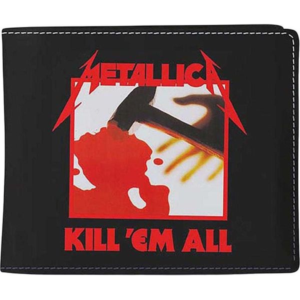 Metallica - Portafoglio "Kill Em All 1"" RO14573 (Taglia Unica) (Nero/Rosso)"-image