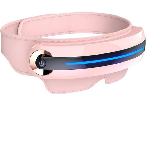 Inf Massaggiatore Occhi Integrato Con Pressione Aria, Vibrazione E Calore Rosa-image