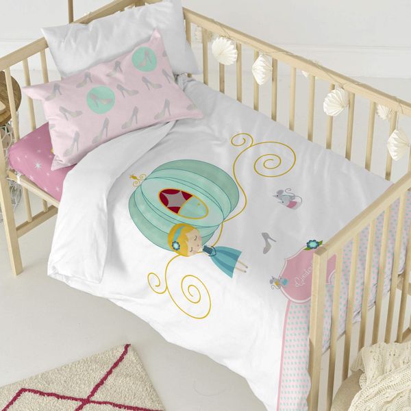 Set Copripiumino Zucca Lettino 2 Pezzi 100X120 Cm (Lettino) 100% Cotone Europe-image