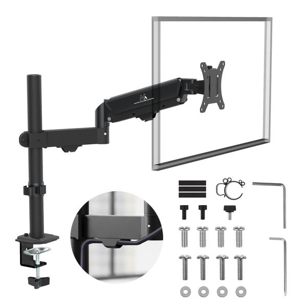 Molla A Gas Per Monitor Maclean 17"-32"" 2-10Kg Nero MC-135"-image