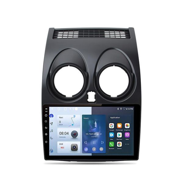 1+32G 9''Android13 Autoradio Gps Navi Per Nissan Qashqai 1 J10 2006-2013 Wif Bt Rds Dab Swc 4 Core-image