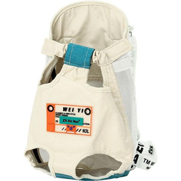 Inf Zaino Porta Animali Traspirante Per Cani E Gatti Piccoli - Design Mani Libere Xl-image