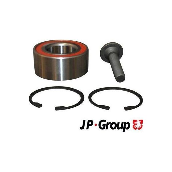 Jp Group 1141301110 - Oe 1D0498625B Radlagersatz, Vorderachse FüR Passat (3B), A6 (4B), A8 (4D), A4 (8D), Superb I (3U)-image