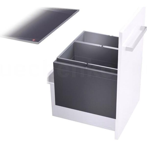 Cestino Hailo 3631581 Xl Inset 500 18/28 Triple-Xl 18 + 28 Litri-image