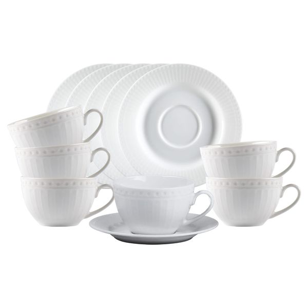 Ritzenhoff & Breker Kaffeetassen Mit Untertassen Sofia 220 Ml 6Er Set-image