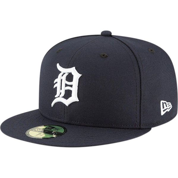 KšIltovka New Era 59Fifty Autentico On Field Home Detroit Tigers Autentico Berretto Navy - 7 3/8-image