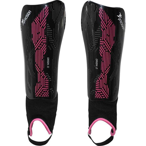 Protezioni Di Precisione Per Tibie E Caviglie Origin.0 Nero/Rosa Grandi Calcio-image