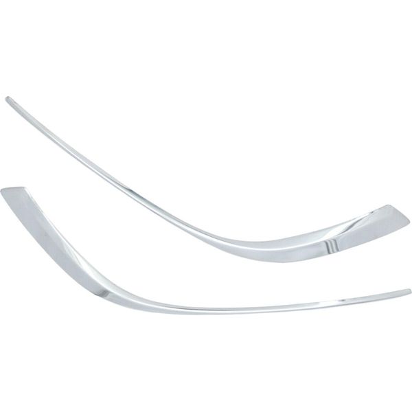 Fendinebbia Con Cornice In Acciaio Inox Cromato Per Opel Astra J Dal 2012-2015-image