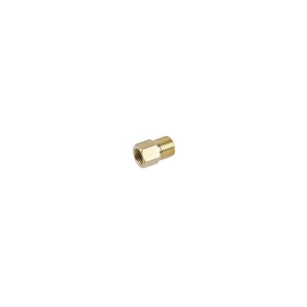 Riduttore Per Tubo Flessibile 3/8" Esterno X 1/4"" Interno In Ottone Per Aria Compressa"-image