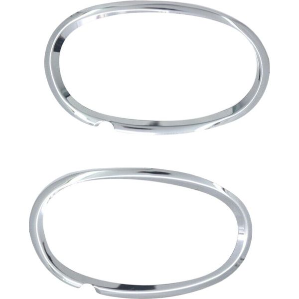 Fari Fendinebbia Con Cornice In Acciaio Inox Cromato Per Mercedes Sprinter W906-image