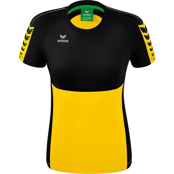 Erima Six Wings Maglia Da Allenamento Donna Giallo/Nero 36-image