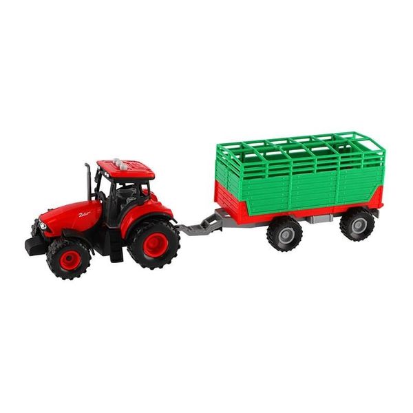 Trattore Zetor Con Traino In Plastica 36 Cm-image
