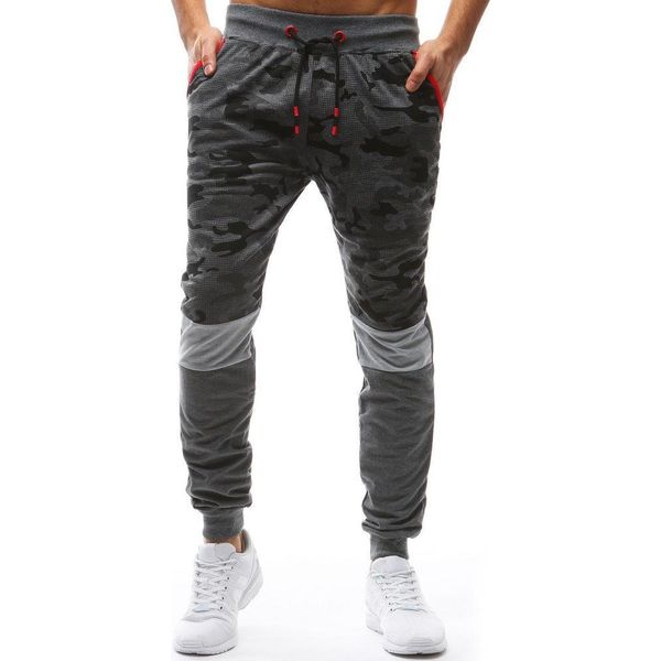 Dstreet Pantaloni Da Uomo Uyosu Mimetici Antracite Xl-image