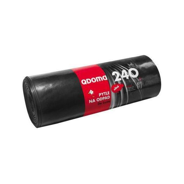 Sacchi Per Rifiuti 240L (10Pz) 120X145Cm Nero 48µ Spessore-image