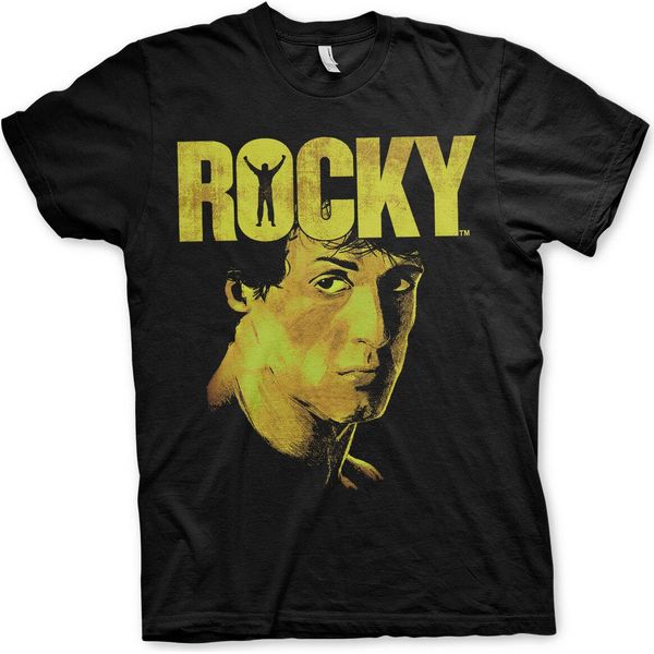 Rocky - Maglietta Sylvester Stallone - X-Large - Nero-image