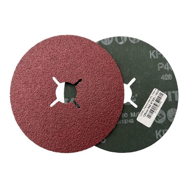 Panno In Fibra Per Smerigliatrici Angolari 125 Mm Grana 80-image