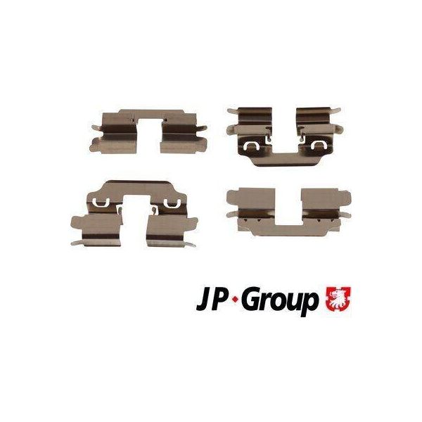 Jp Group 4364003910 Kit Accessori Pastiglie Freno A Disco Posteriore Per Renault Megane Iii Grandtour (KZ0/1) ScéNic Iii (JZ0/1) Grand ScÉNic Iii (JZ0/1)-image