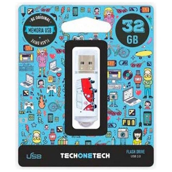 Unità Flash Tech One Tech Camper VAN-VAN Usb 2.0 32 Gb-image