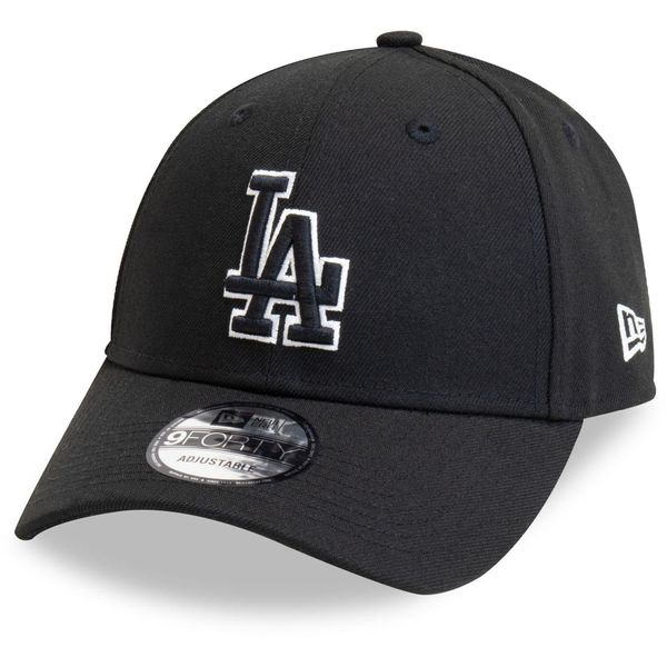 New Era Mlb Cap 9FORTY Pop Outline Logo Los Angeles Dodgers Nero-image