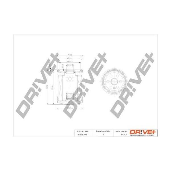 Dr!Ve+ DP1110.11.0284 - Filtro Olio Oe MN960320 Per Forfour (454)-image