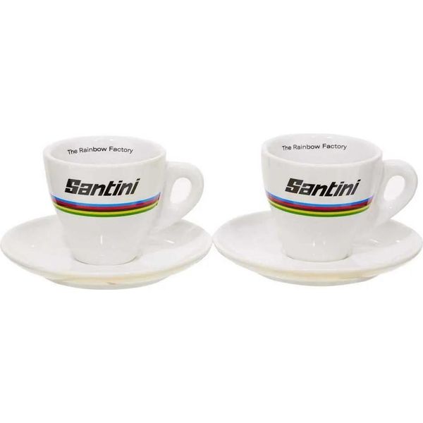 Santini Uci World Champion Espresso Cup Trasparente Trasparente Taglia Unica-image
