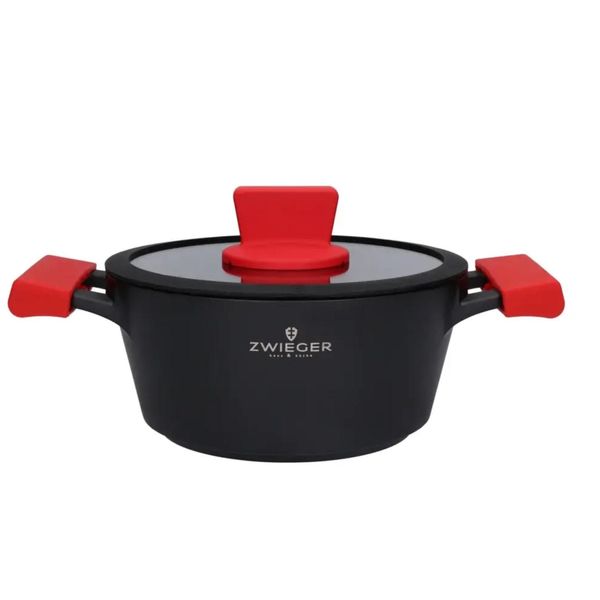 Pentola Zwieger In Ossidiana Con Coperchio 20Cm Induzione Lumarko!-image