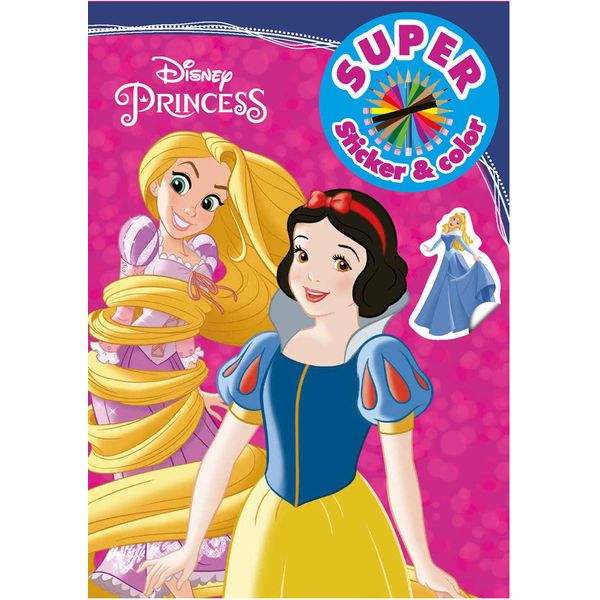 Buch Specials Nederland Bv Disney Princess Sticker Colorbook Colorbook-image
