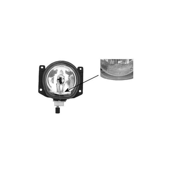 Van Wezel 0159999 H1 Fendinebbia Sinistro Destro Per Alfa Romeo 156 Sportwagon (932) Fendinebbia-image