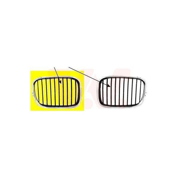 Van Wezel Griglia Radiatore ** Equipart ** (0637514) Adatto Per Bmw-image