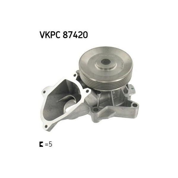 Pompa Refrigerante Skf Pompa Acqua Per Suv Land Rover Freelander (L314) Vkpc 87420-image
