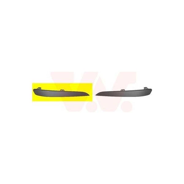 Van Wezel 3745586 - Oe 1400768 Modanatura, Paraurti, Anteriore Destro Per Astra H, Astra (A04)-image