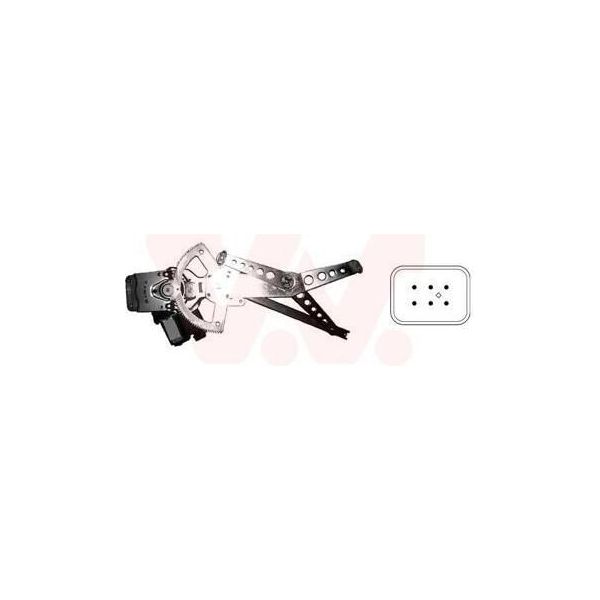 Van Wezel 3766261 - Oe 0140277 Regolatore Del Finestrino, Anteriore Sinistro Per Vectra B (J96)-image