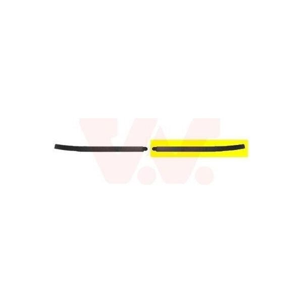Spoiler ** Equipart ** Anteriore Sinistro Da Van Wezel (3792501) Spoiler Corpo Paraurti, Paraurti-image